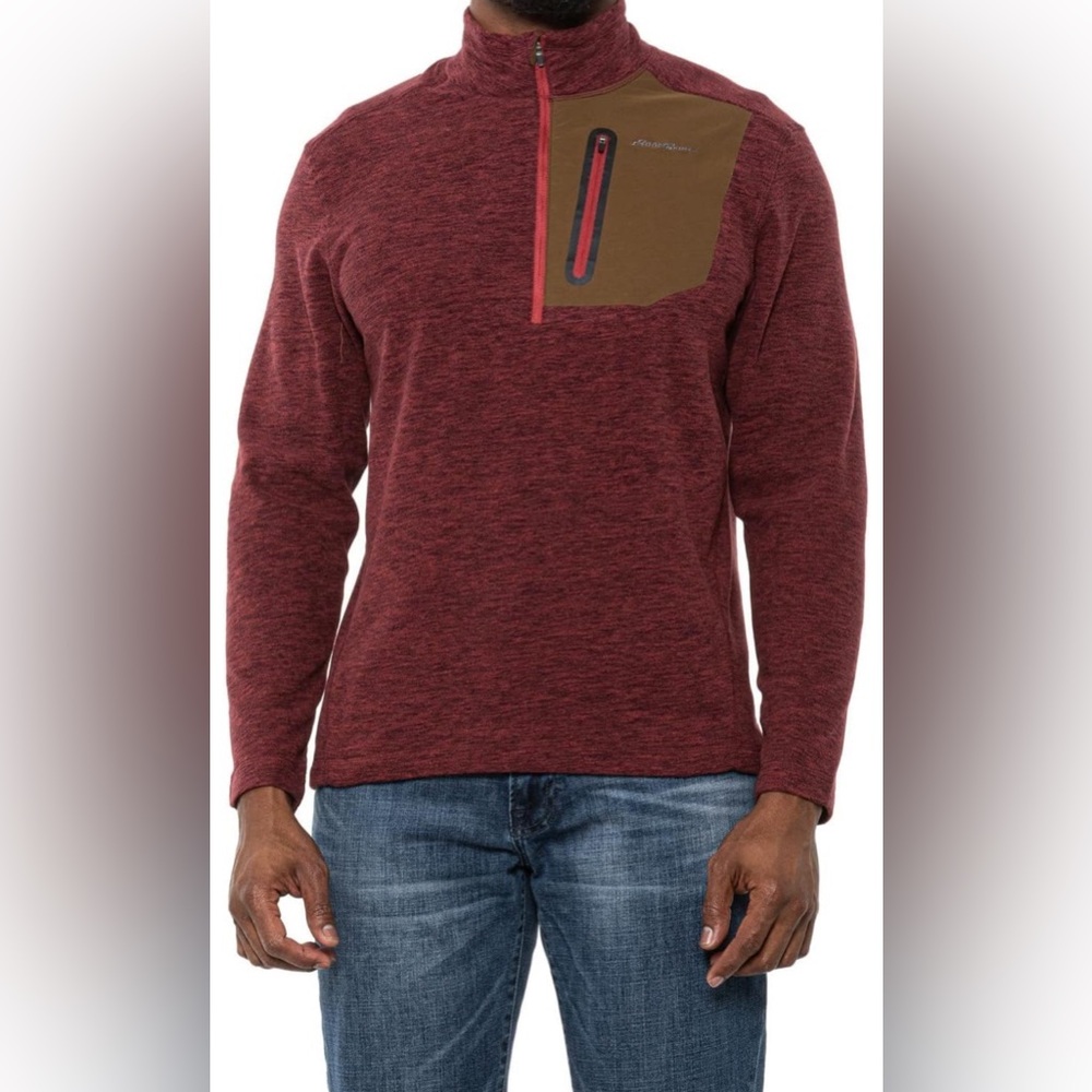 Eddie Bauer Men's Cloud Layer Pro 1/4-Zip Pullover size Large